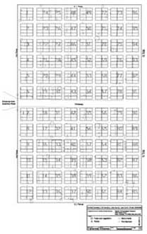 Survey of gravestones overlaid on existing plat map