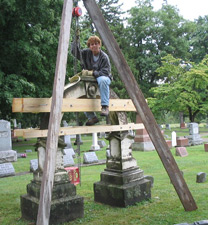 Lakeview arch monument restoration