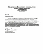 Moraine Township Trustee Recommendation
